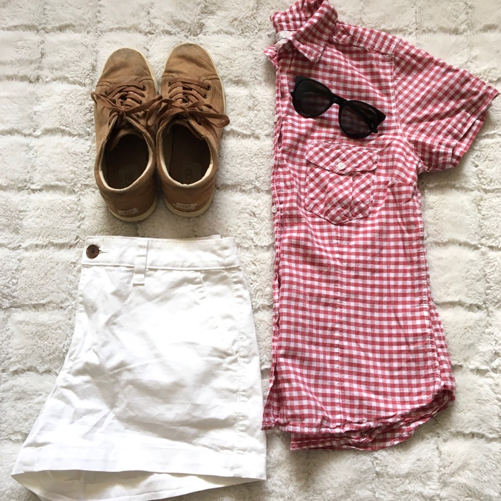 Gingham button up
